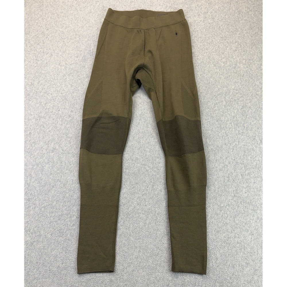 Smartwool Men's Intraknit 200 Merino Wool Base Layer Bottoms Olive Size L
